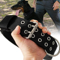 Large Dog Collar Black Heavy Duty 2in Wide Tactical Collar - Strong