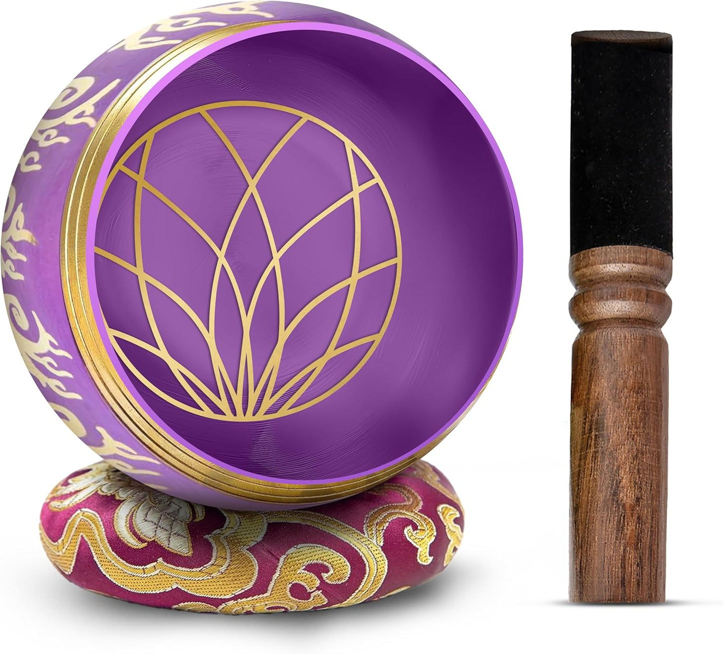 Tibetan Singing Bowl Set for Meditation and Chakra Healing