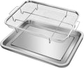 Stainless Steel Air Fryer Basket Set - Crisp & Cook Ease