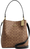 Coach Town Bucket Bag - Versatile Double-Faced Leather Tote