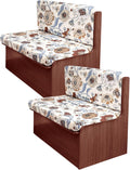 RV Dinette Cushion Covers Stretch Camper Booth Seat Covers - Washable