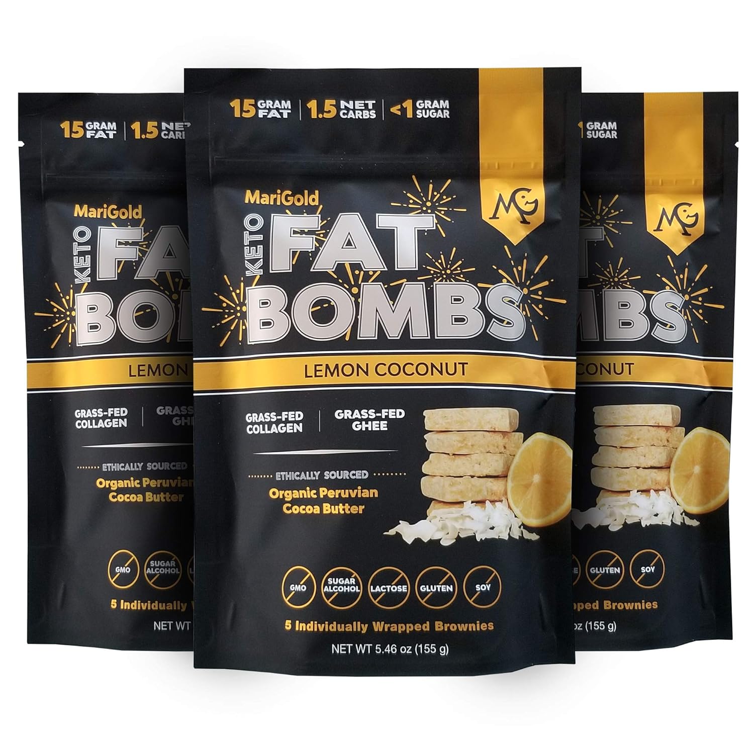 MariGold Keto Fat Bombs - Delicious Low Carb Snack Treats