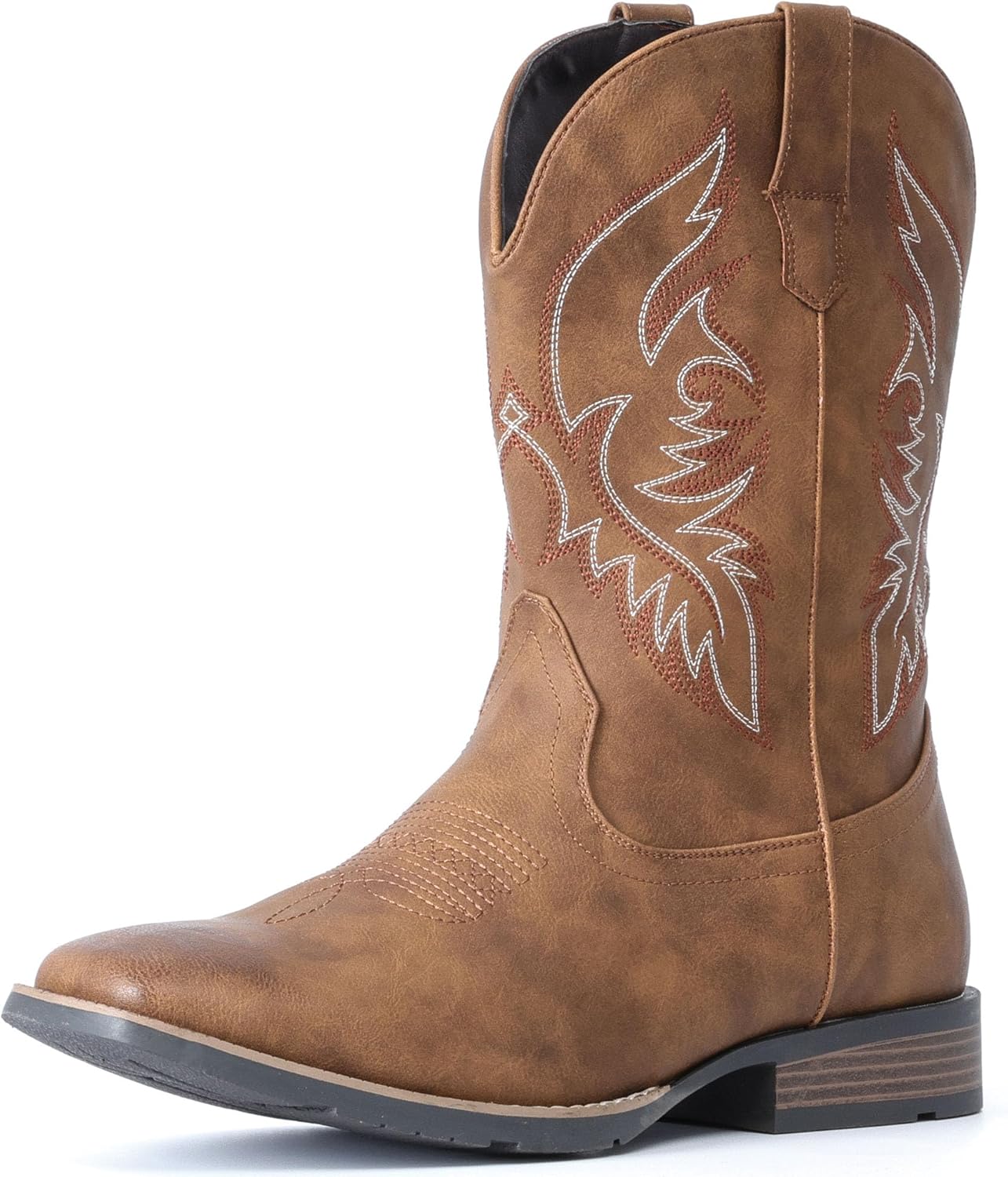 Durable Retro Classic IUV Cowboy Boots for Men with Comfort