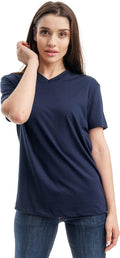 Merino Wool Shirt Women - Lightweight Short Sleeve Base Layer