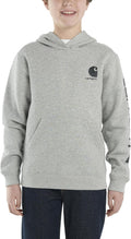 Boys' Long Sleeve Hooded Sweatshirt - Soft Cotton Blend Fleece