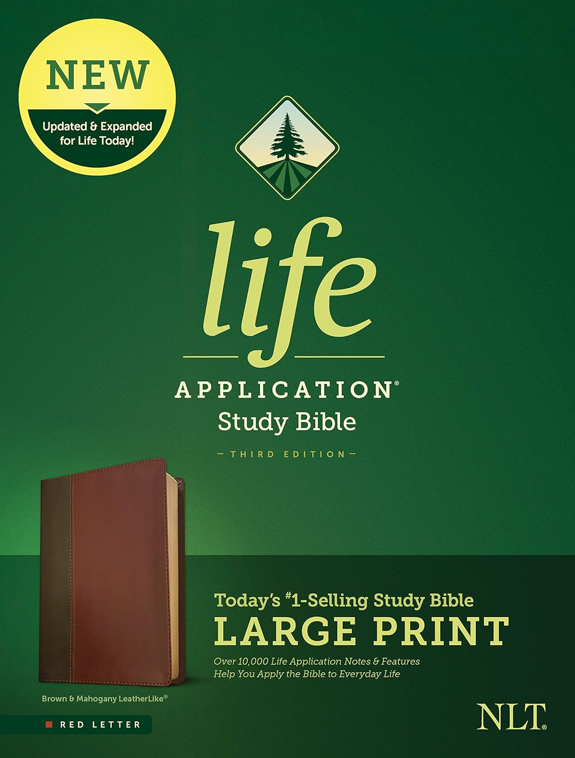 Tyndale NLT Life Application Study Bible: Large Print Edition
