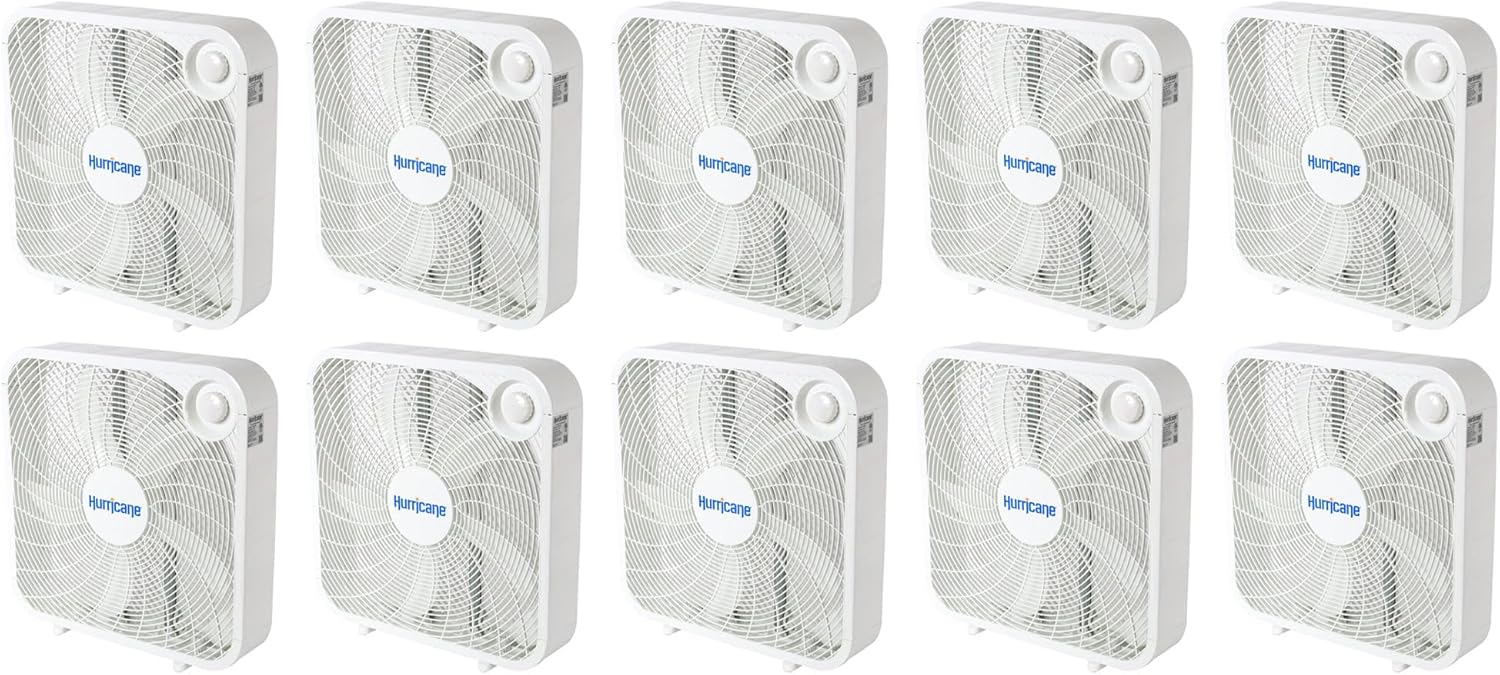 Hurricane 20 Inch Floor Box Fan with 3 Speed Settings Review