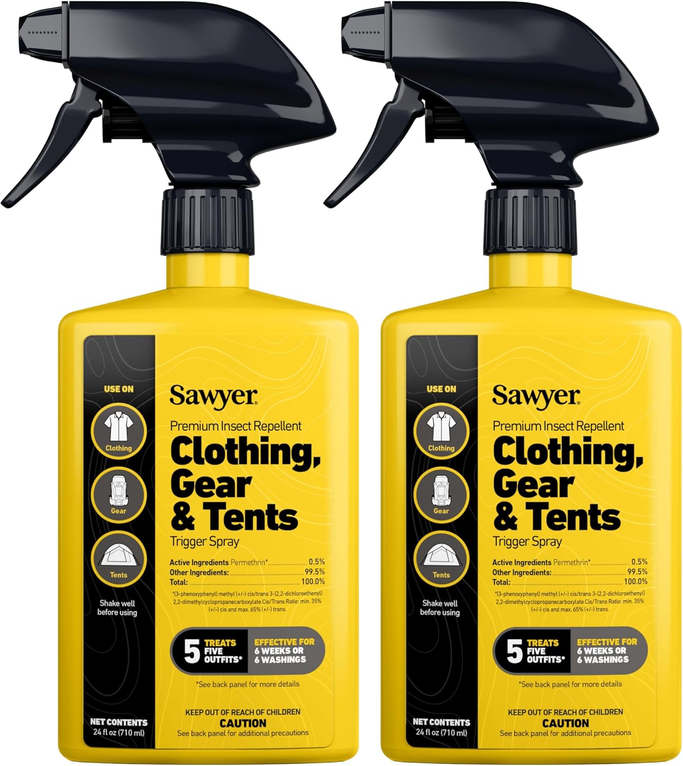 Sawyer Products Premium Permethrin Insect Repellent for Gear
