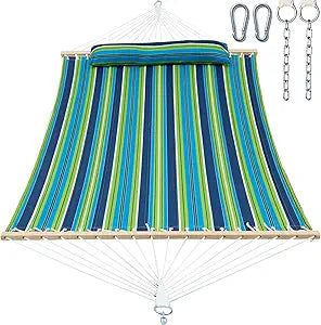 Double Quilted Fabric Tree Hammock for Ultimate Relaxation