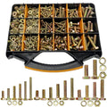 900pcs Metric Bolt Assortment Sets M6 M8 M10 M12 - Heavy Duty Kit