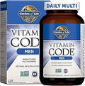 Garden of Life Vitamin Code Whole Food Multivitamin for Men - 120 Ct