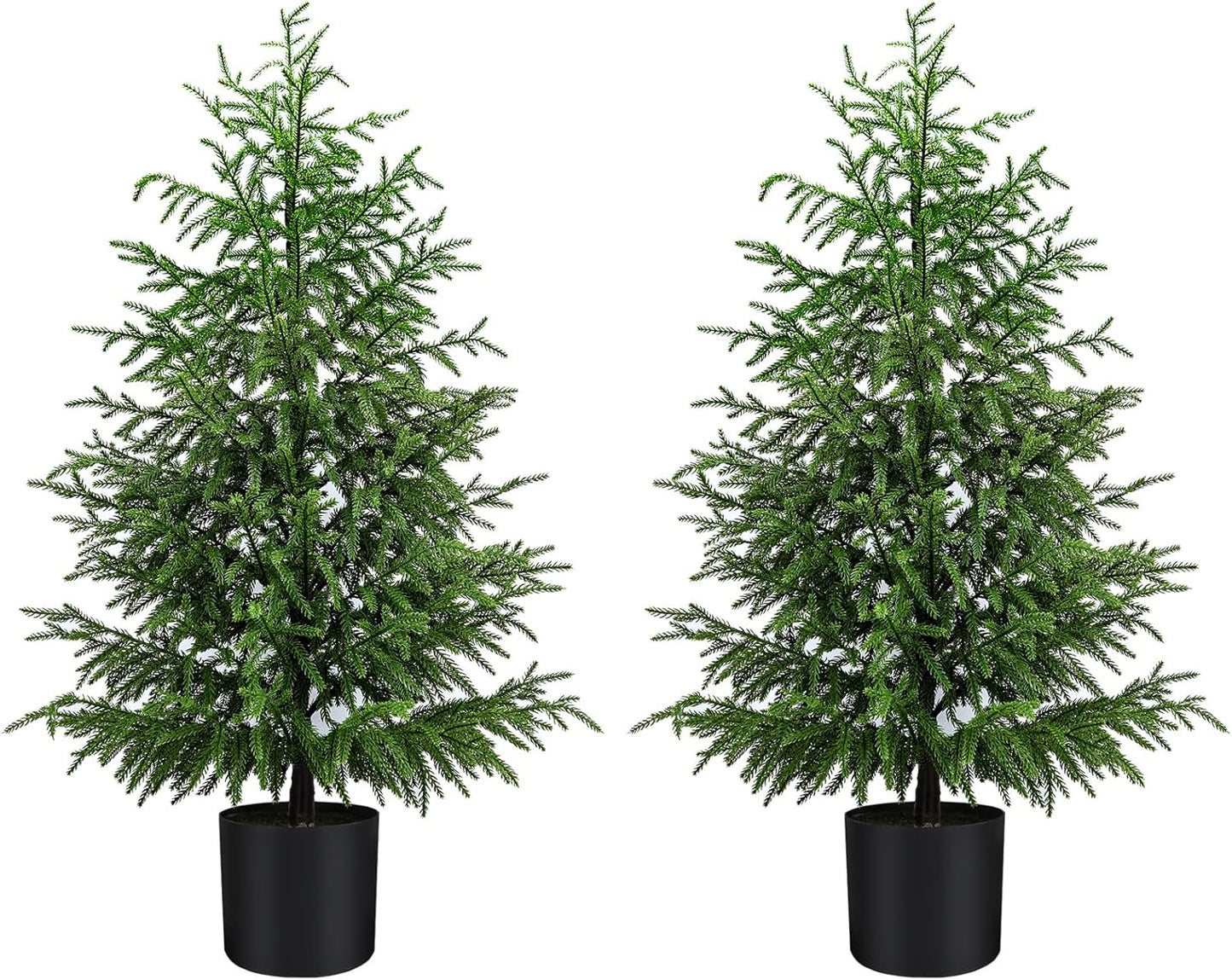 Realistic Norfolk Pine Christmas Tree for Holiday Decor