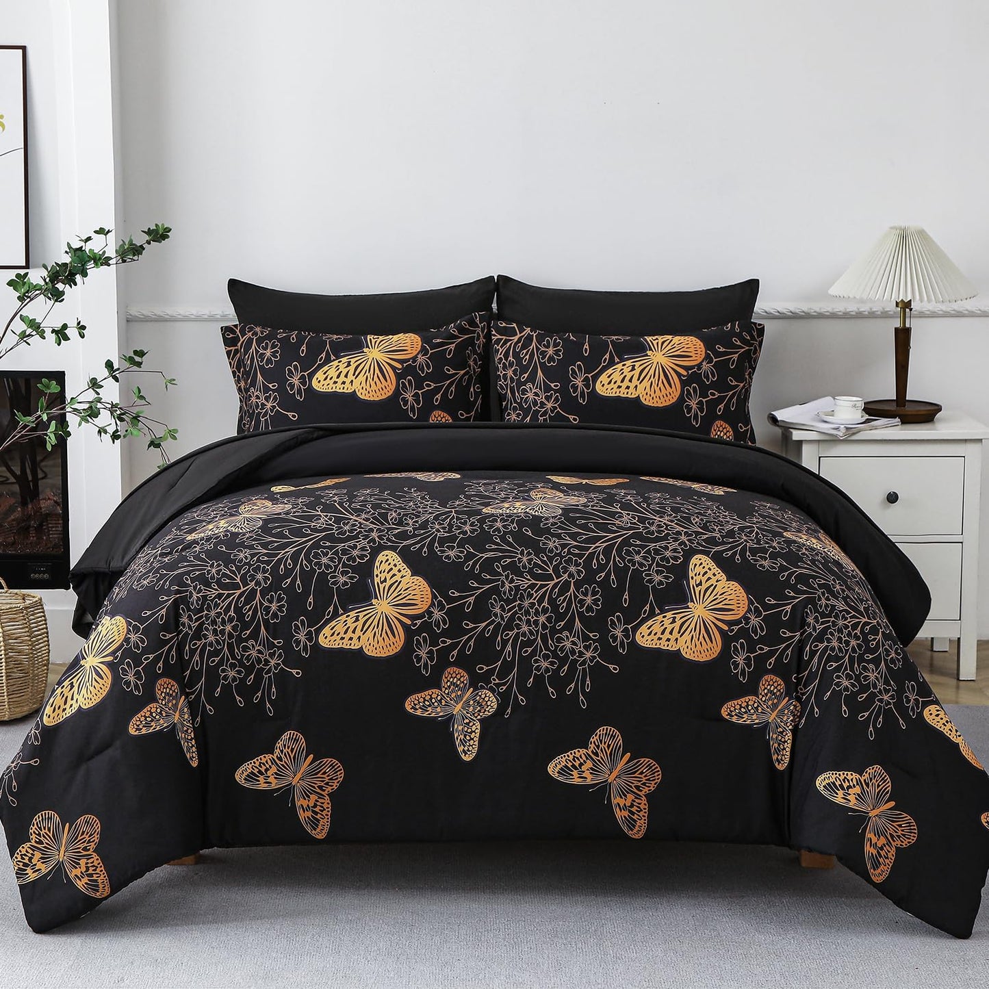Yogeneg 7 Piece Bed in a Bag Queen Size Comforter Set Review