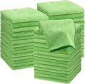 Bleach Proof Microfiber Salon Towels 40 Pack - Quick Dry, Sage Green