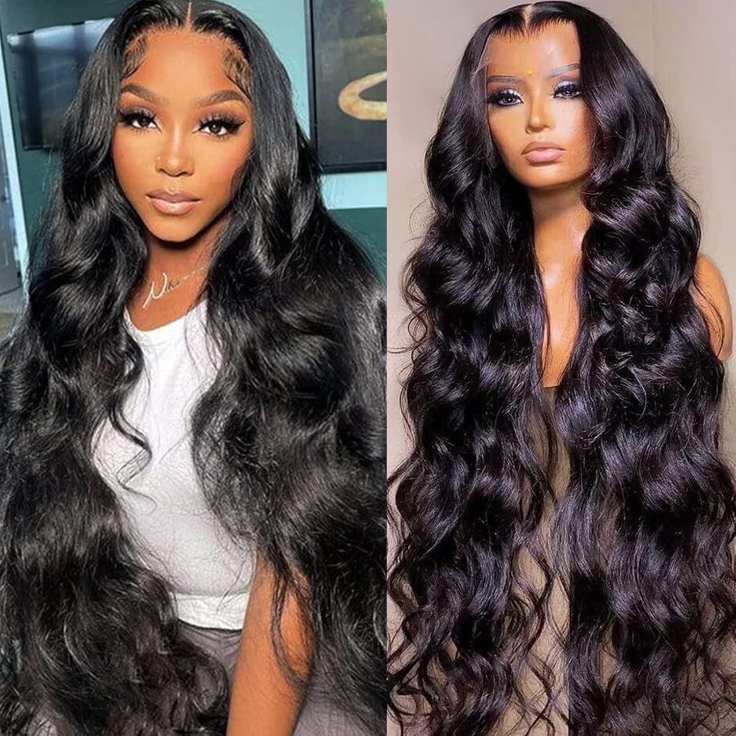 Lemoda Full 13x6 Body Wave Lace Frontal Wig for Elegance
