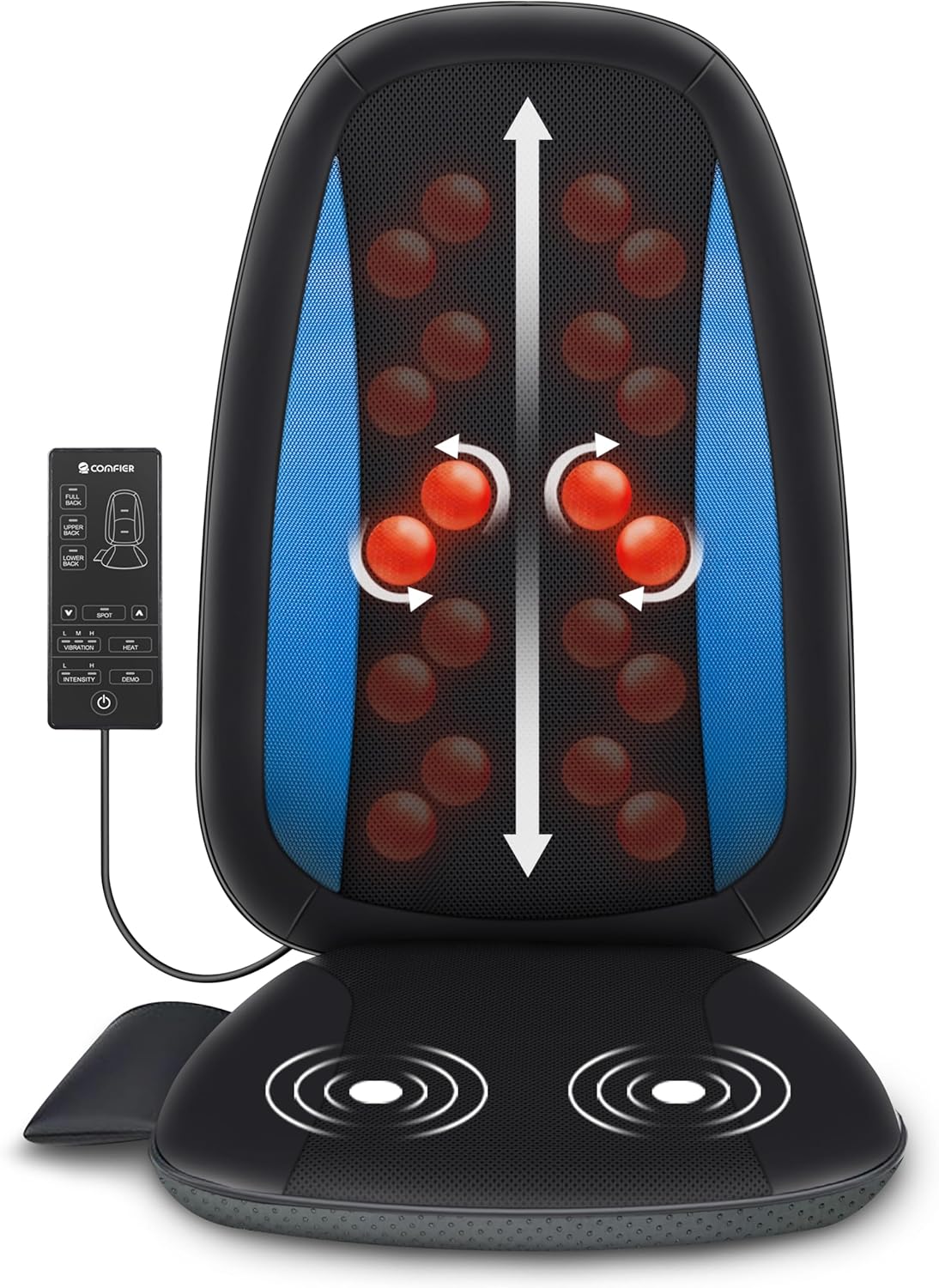 Deep Tissue Shiatsu Back Massager with Heat