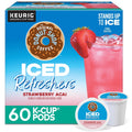 The Original Donut Shop Iced Refreshers, Strawberry Acai Flavor