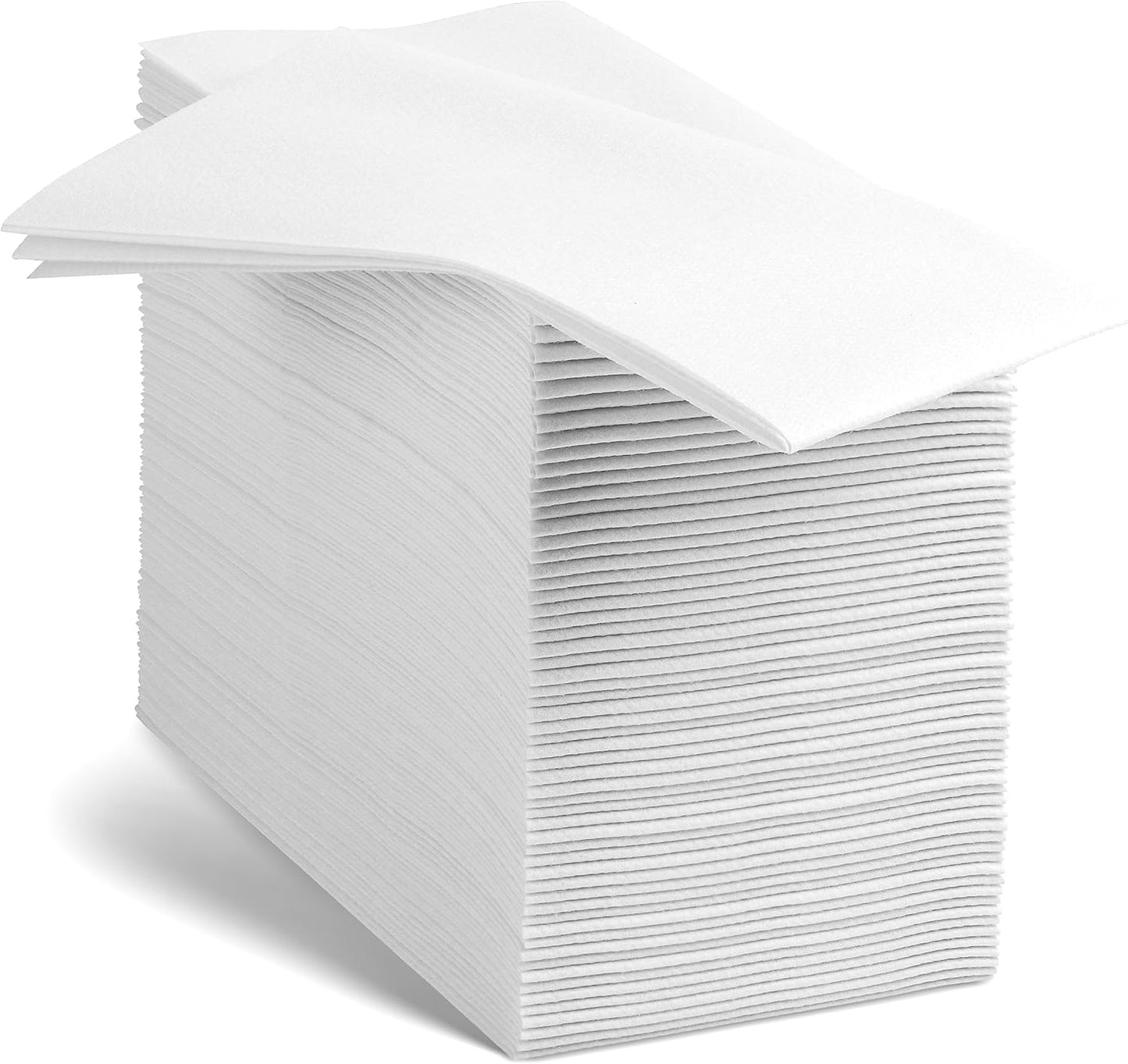 Linen-Feel European-White Paper Napkins for Any Occasion