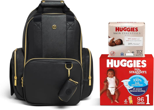 Huggies Diaper Bag Bundle with Little Snugglers & Wipes