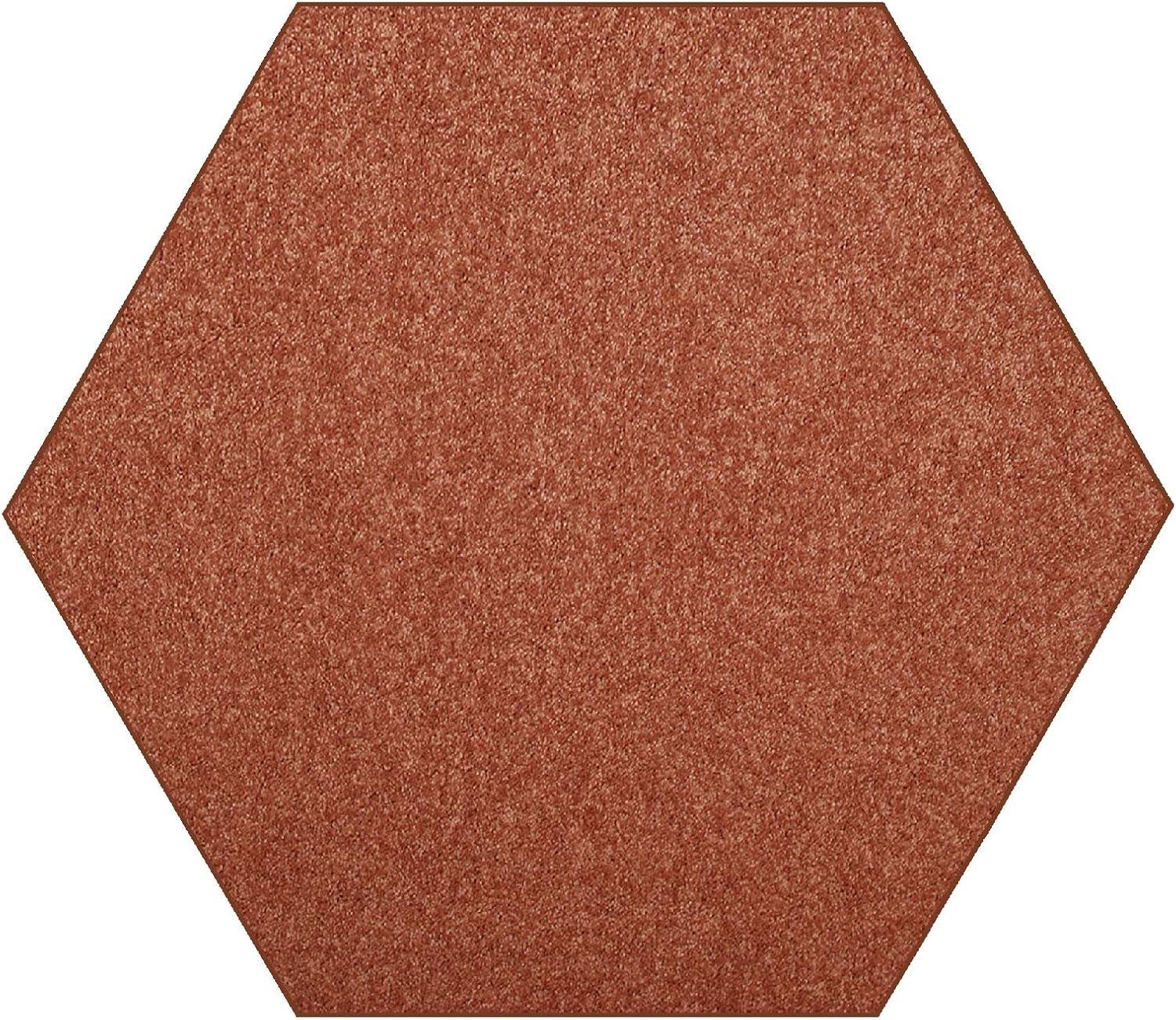 Pet Friendly Solid Color Area Rugs Rust - Perfect for Any Room