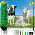 Electric Fence Netting 164 ft x 49.6 in Movable Livestock Net