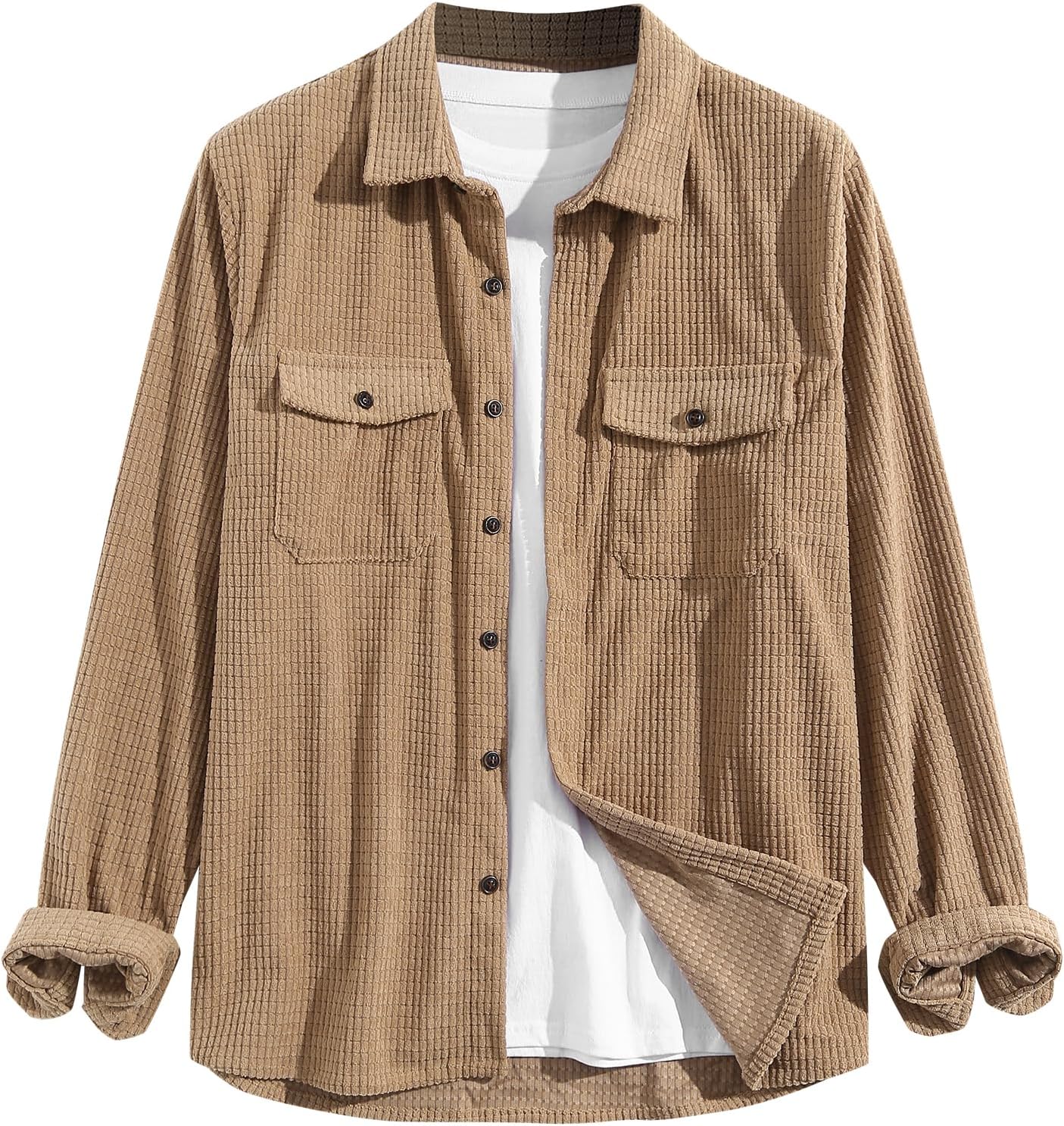Stylish ZAFUL Mens Plaid Shirt for Casual and Modern Looks