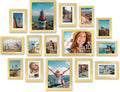 Vittanly 15 Pack Picture Frames Collage Set - Gallery Ready