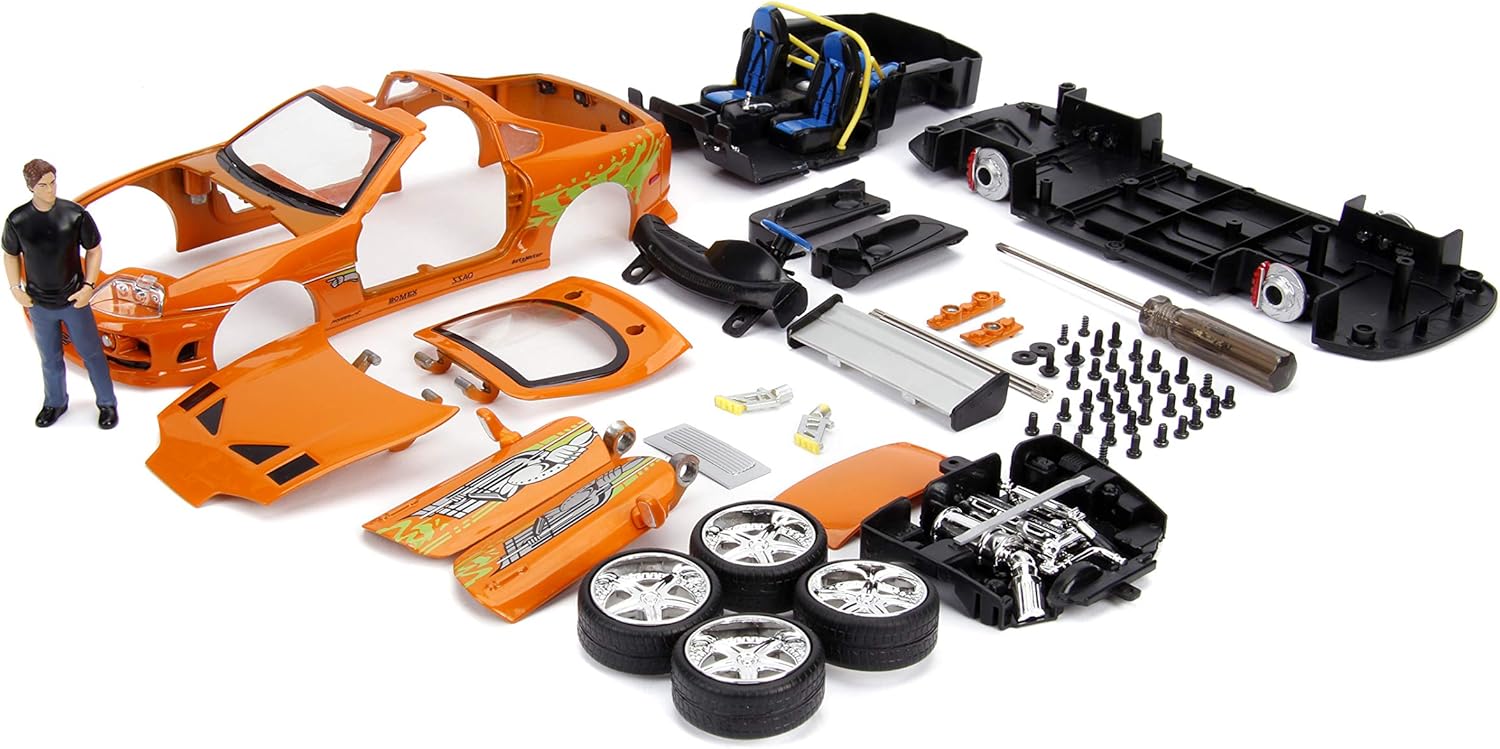 Fast & Furious Toyota Supra 1:24 Die-Cast Kit - Build with Brian!