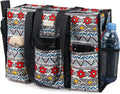 Utility Water Resistant Tote Bag with 13 Pockets - Durable Everyday 7