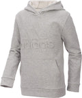 adidas Boys Exclusive Sports Embossed Logo Cotton Blend Fleece Hoodie