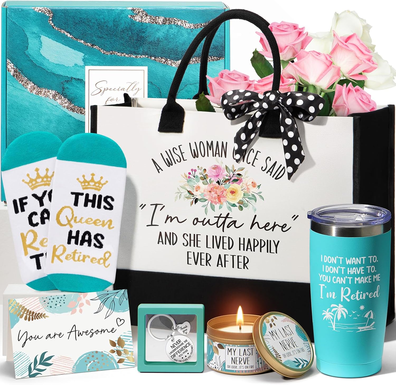 Unique Retirement Gifts for Women 2025 - Thoughtful Gift Set