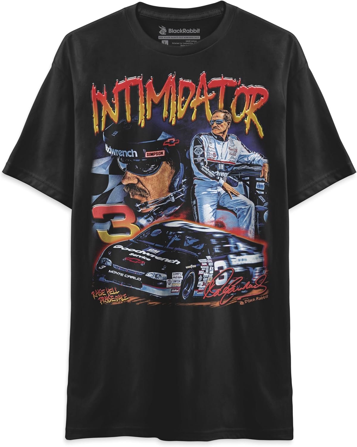 90s Racing Intimidator T-Shirt for Retro Style Enthusiasts
