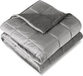 Weighted Blanket King Size 30lb - Minky Fleece Heavy Blanket
