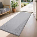 Door Mat 24 in x 60 in Low-Profile Indoor Entryway Rug - Absorbent