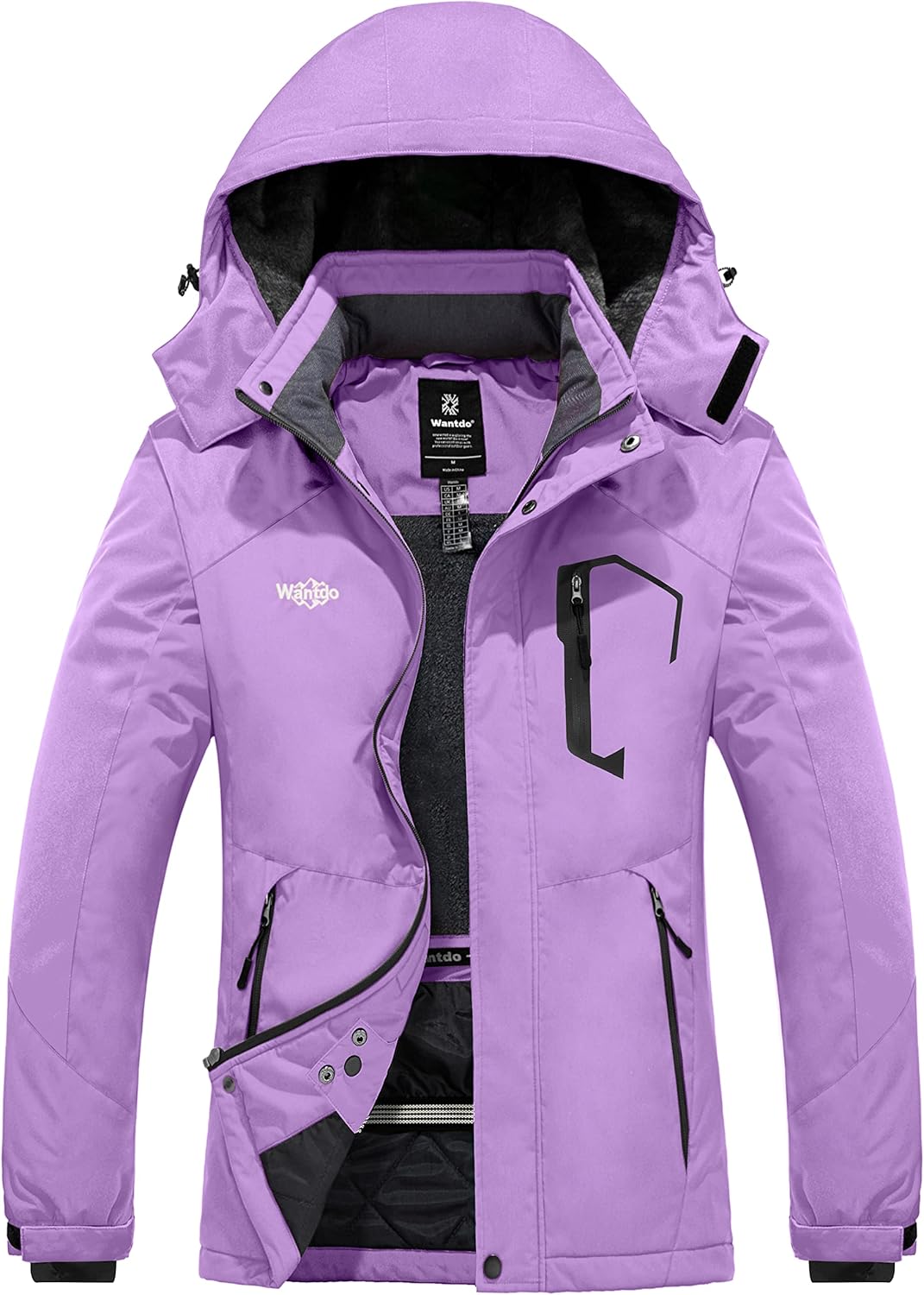 Warm & Dry in Style: Wantdo Women's Ski Jacket