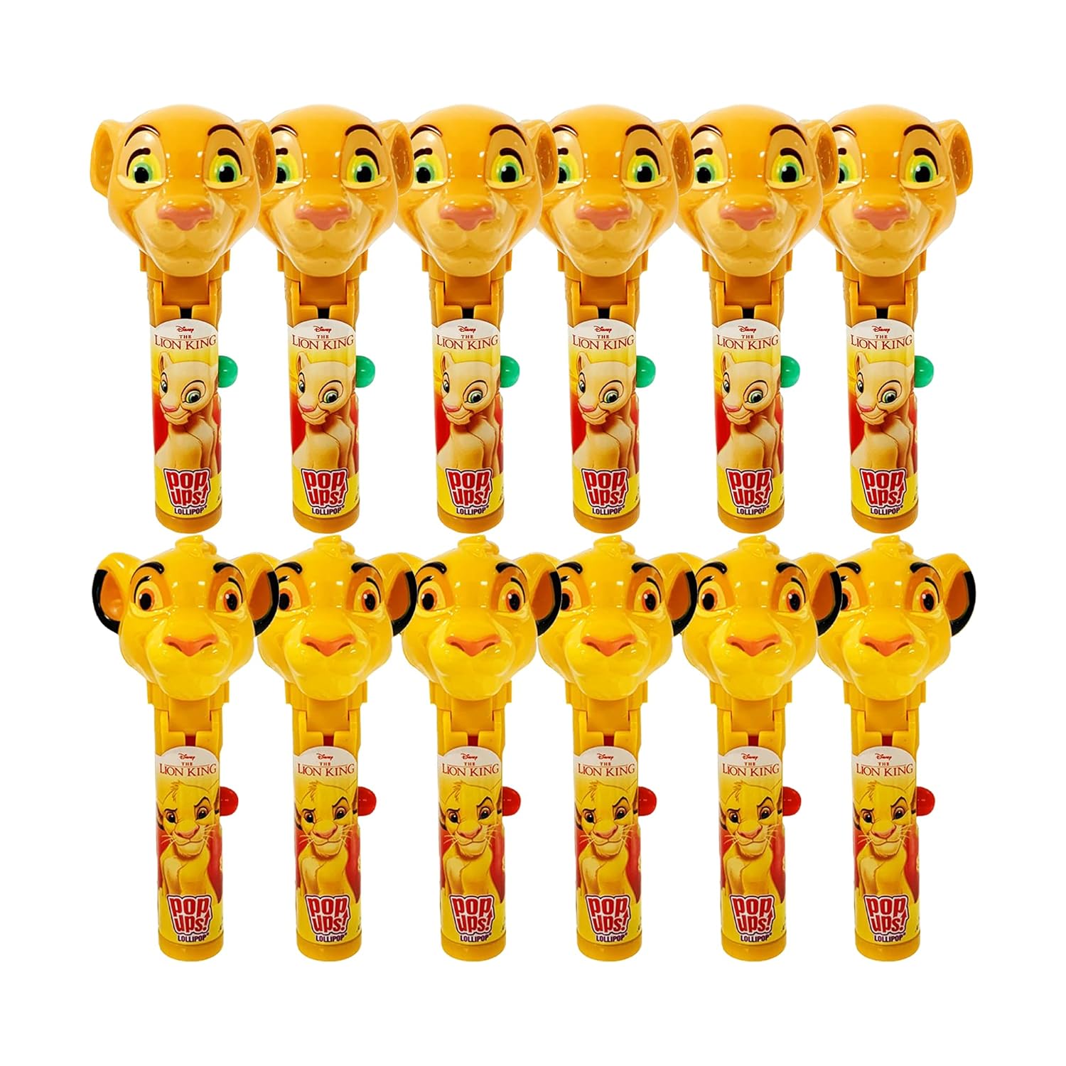 Lion King Lollipop Holder Set of 12 for Party Favors and Fun