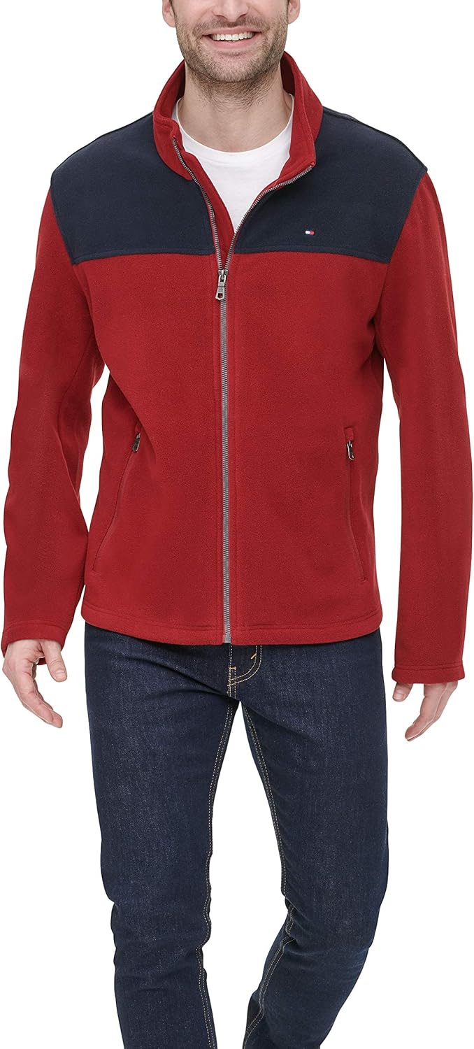 Tommy Hilfiger Men's Classic Zip Front Polar Fleece Jacket Review