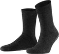 FALKE Men's Homepads Grips on Sole Slipper Socks - Warm Merino Blend