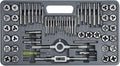 60pcs SAE & Metric Tap and Die Set - Complete Rethreading Kit