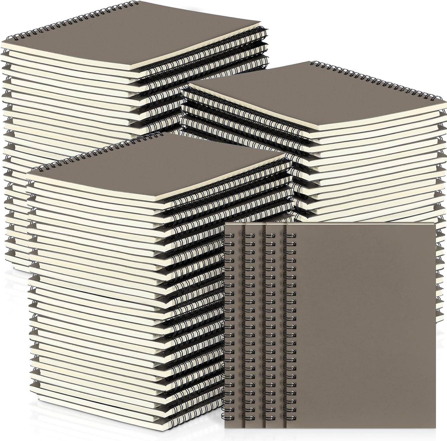 Yahenda 54 Pcs Spiral Notebook Bulk for Students and Office Use