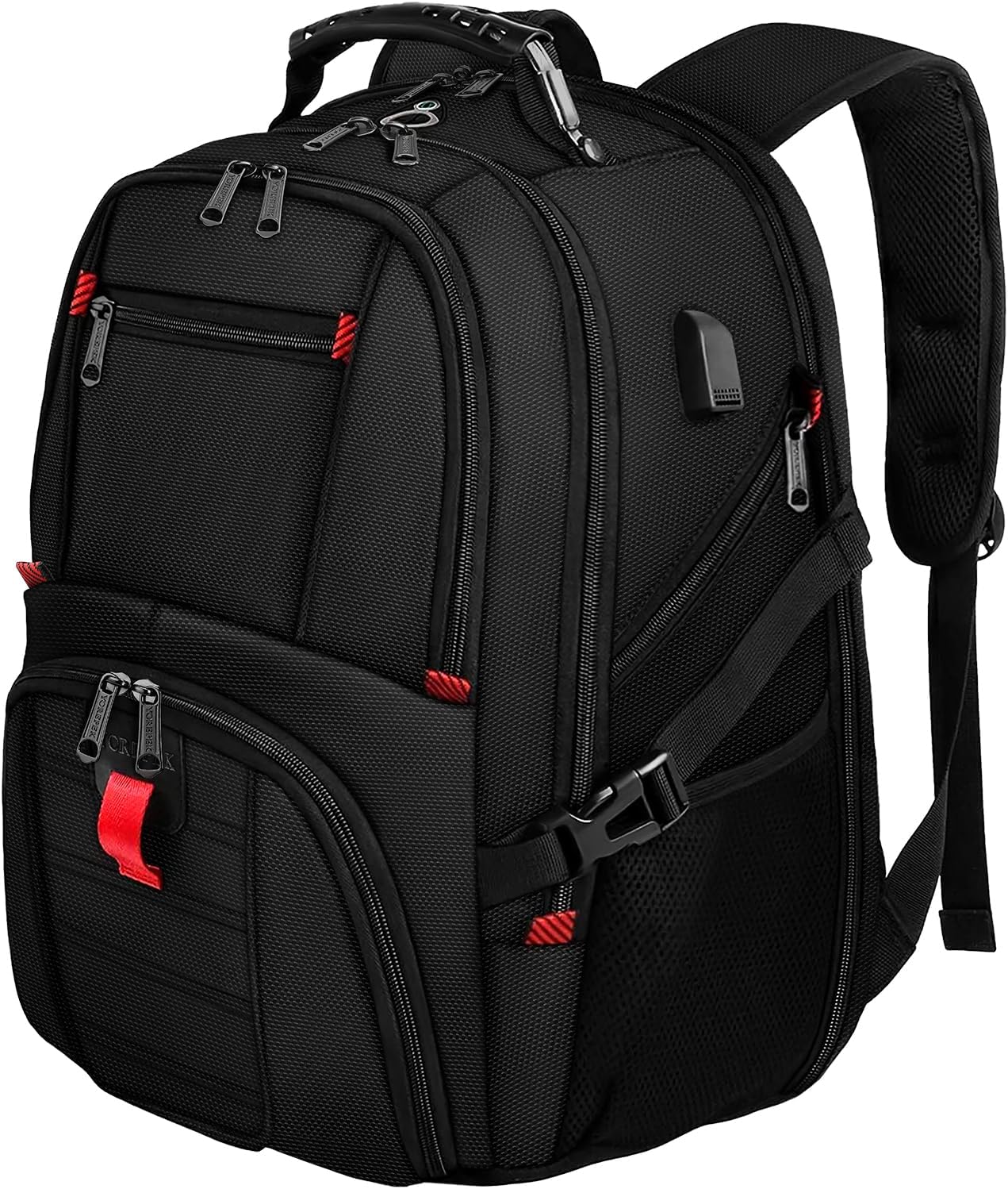 YOREPEK Travel Backpack for 15.6 Inch Laptops - Water Resistant