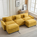 120in Modular Sectional Sofa - Comfy Cloud Couch for Deep Seating