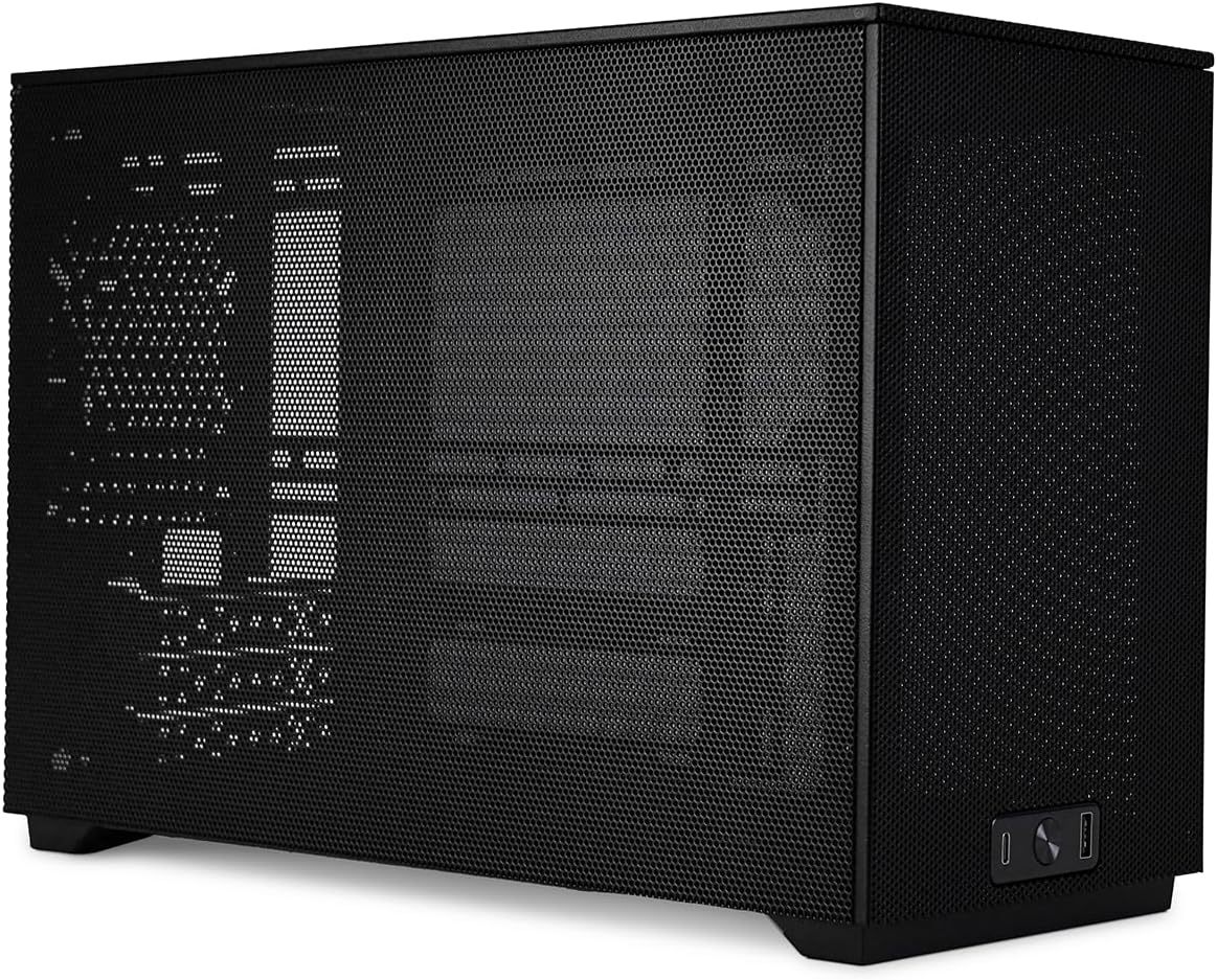SSUPD Meshroom D Mini-ITX Gaming PC Case for High-End Builds