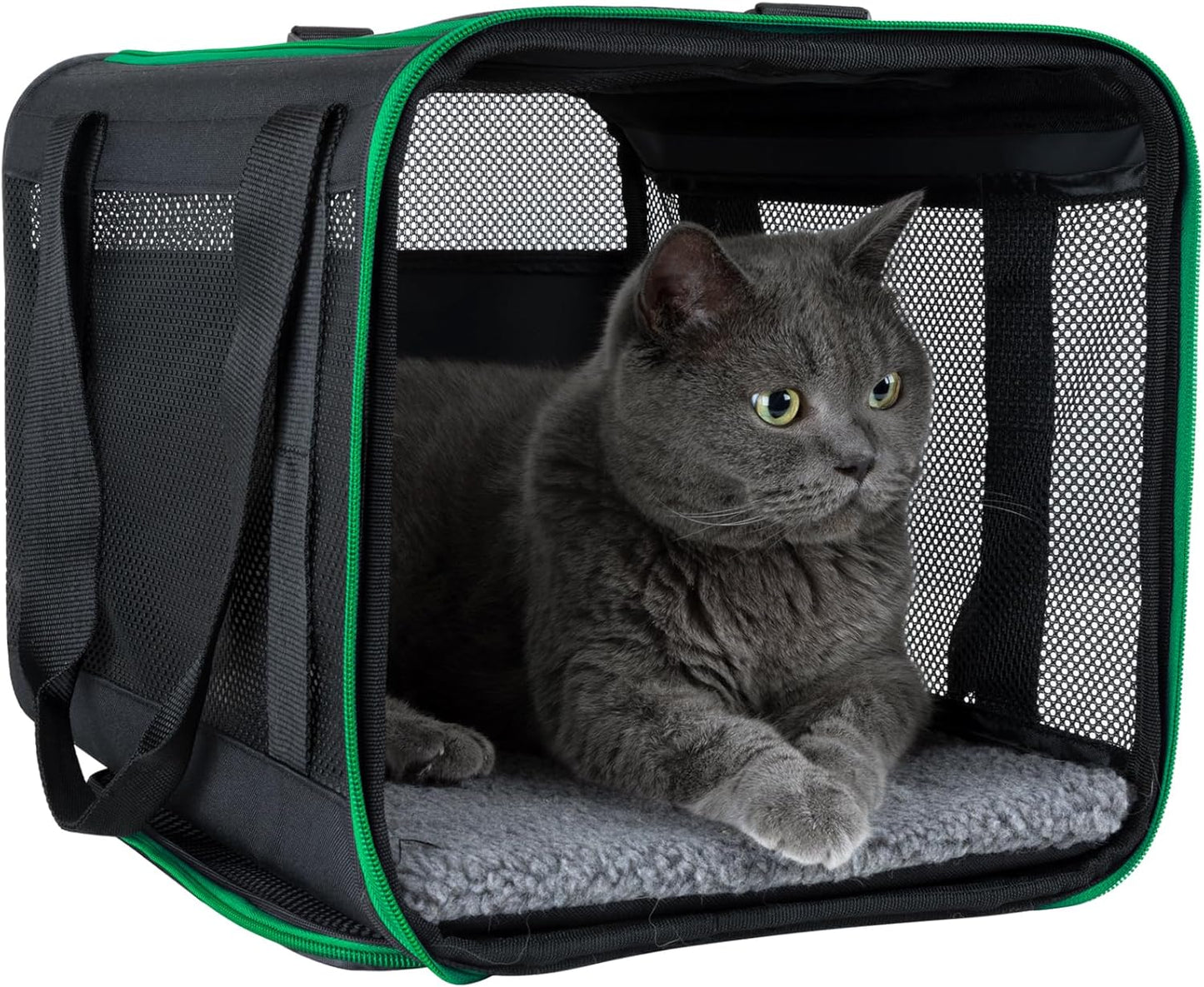 petisfam Easy Load Pet Carrier Bag for Medium and Large Cats