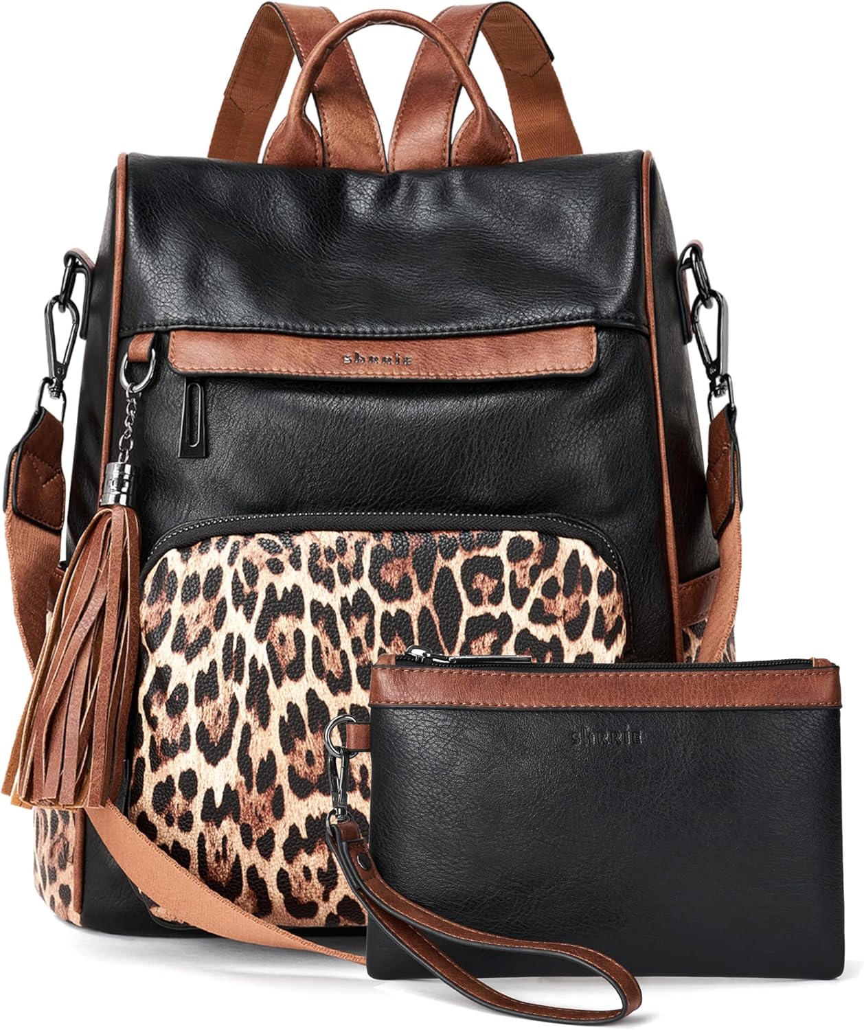 Shrrie Backpack Purse for Women - Stylish Anti-Theft Design