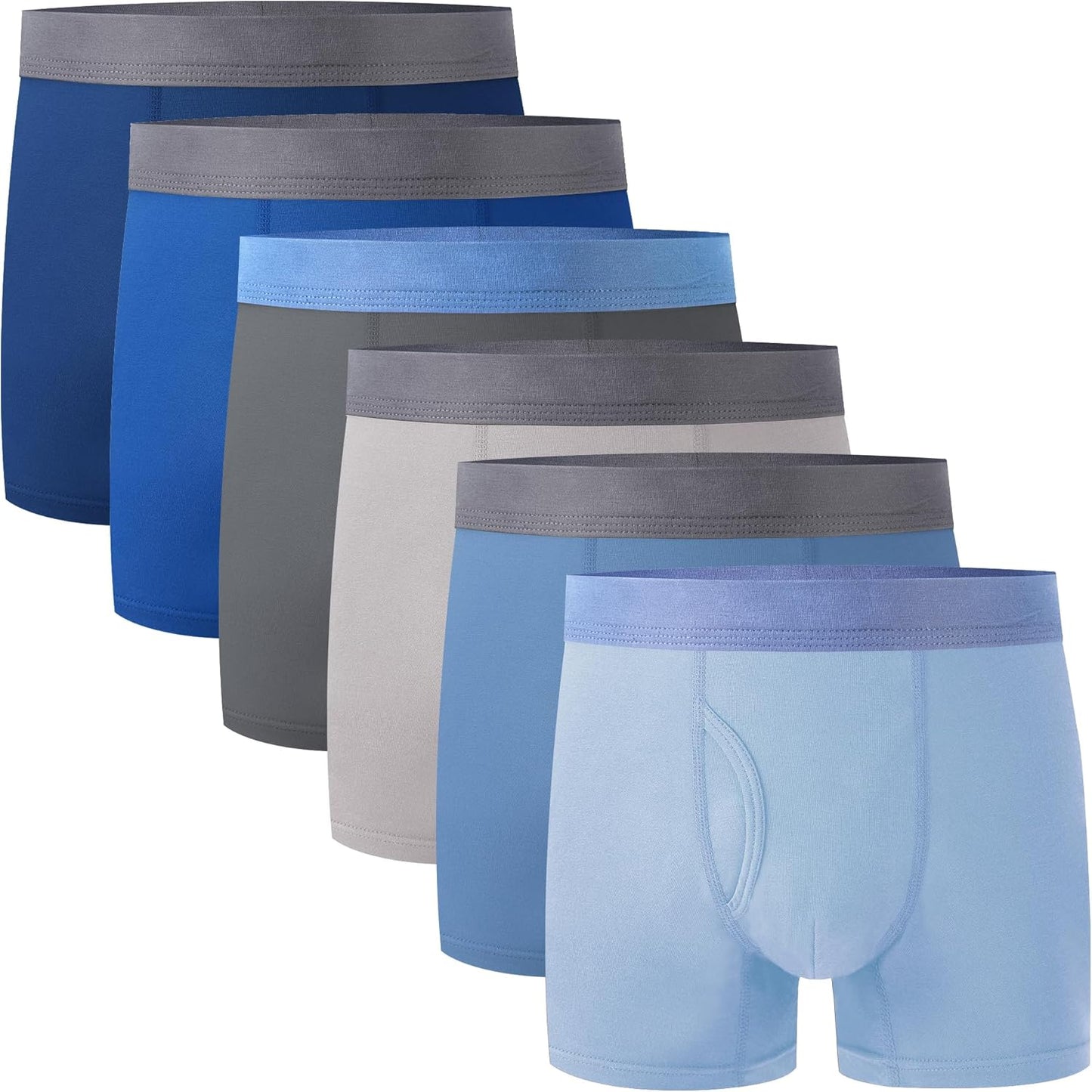Bamboo Cool Boys' Boxer Briefs for Comfort and Breathability