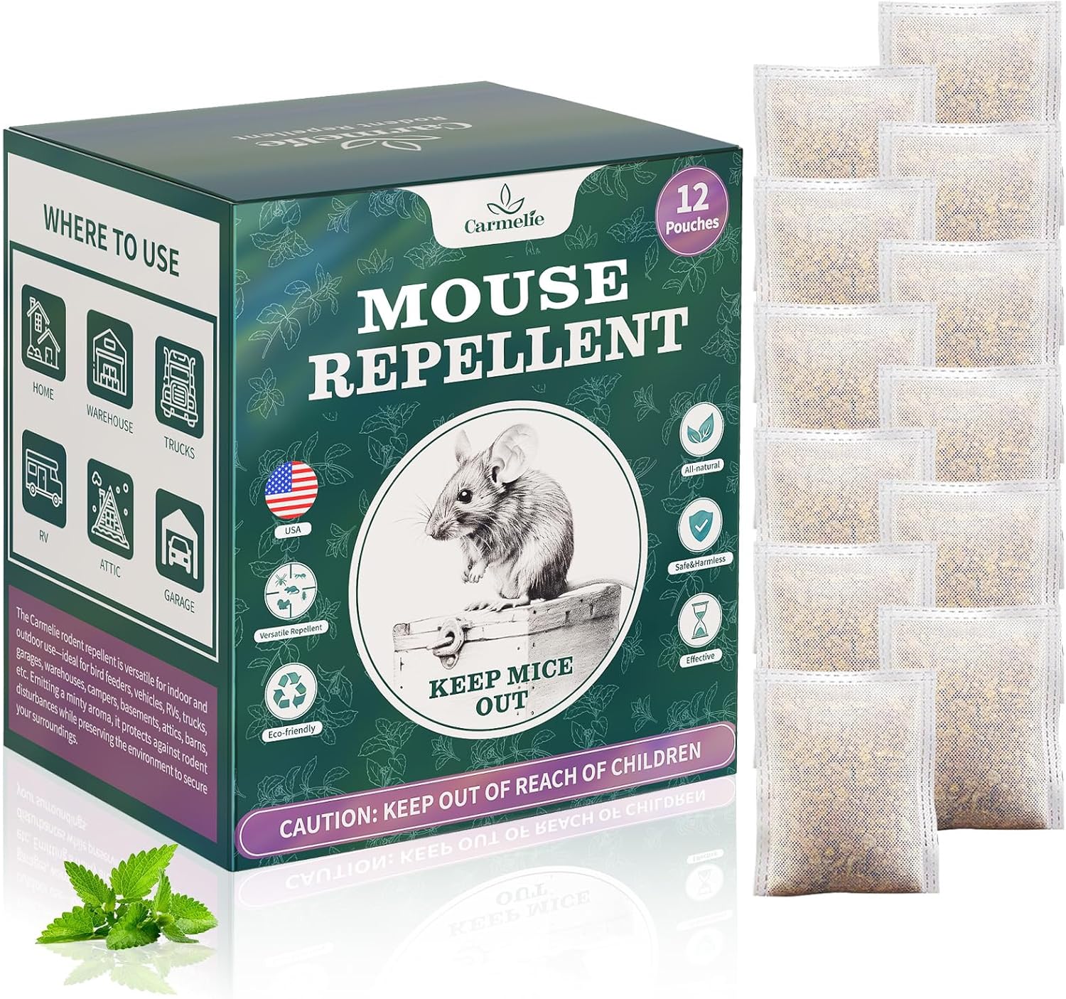 Protect Your Home: Carmelie Mouse Repellent