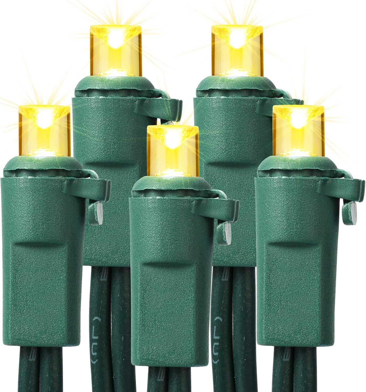 Brizled 33ft 100 LED Twinkle Christmas Lights for Holiday Decor