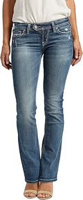 Silver Jeans Co. Tuesday Low Rise Slim Bootcut Jeans (Style K0XU)