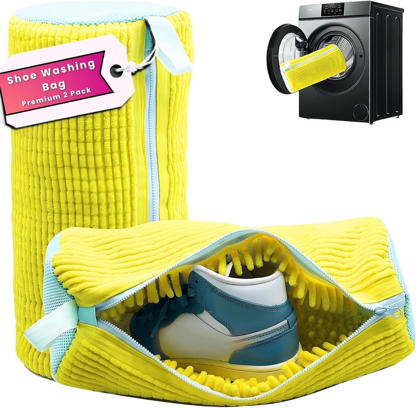 Delicate Shoe Washing Bags - Keep Footwear Fresh!